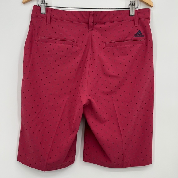 Adidas Ultimate 365 Golf Shorts Wild Pink Men's Size 30 Tree Print Primegreen - Picture 3 of 8
